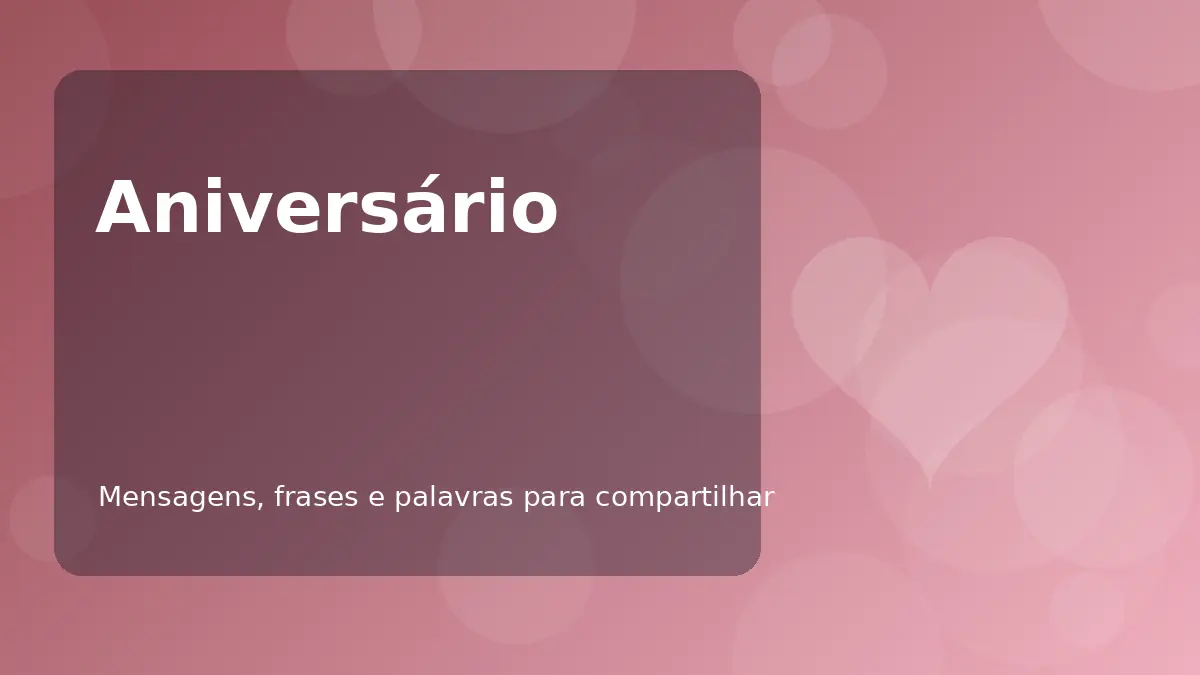 Aniversário para amiga
